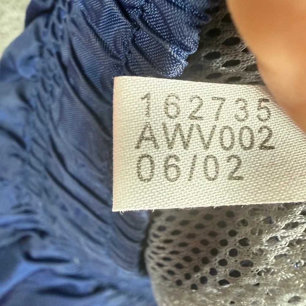 Adidas Track Windbreaker Pants Mens M Blue 3-Stripe Mesh Lined Zipper Hem Jogger - Picture 3 of 11